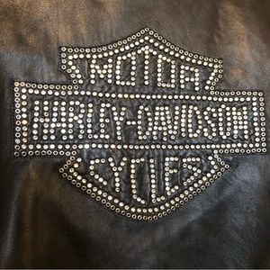 HARLEY DAVIDSON WOMENS “DIVA” LEATHER VEST